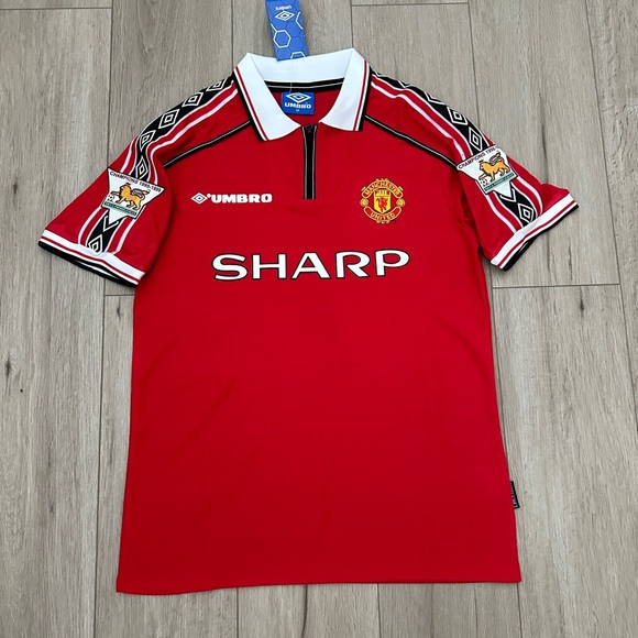 Manchester United Beckham Red 1998/1999 - Picture 2 of 6